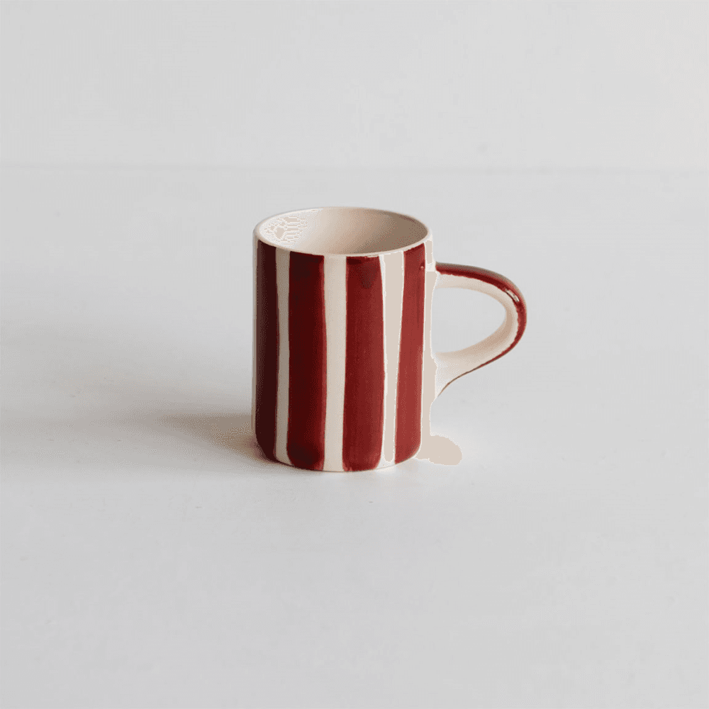Candy Stripe Espresso Cup