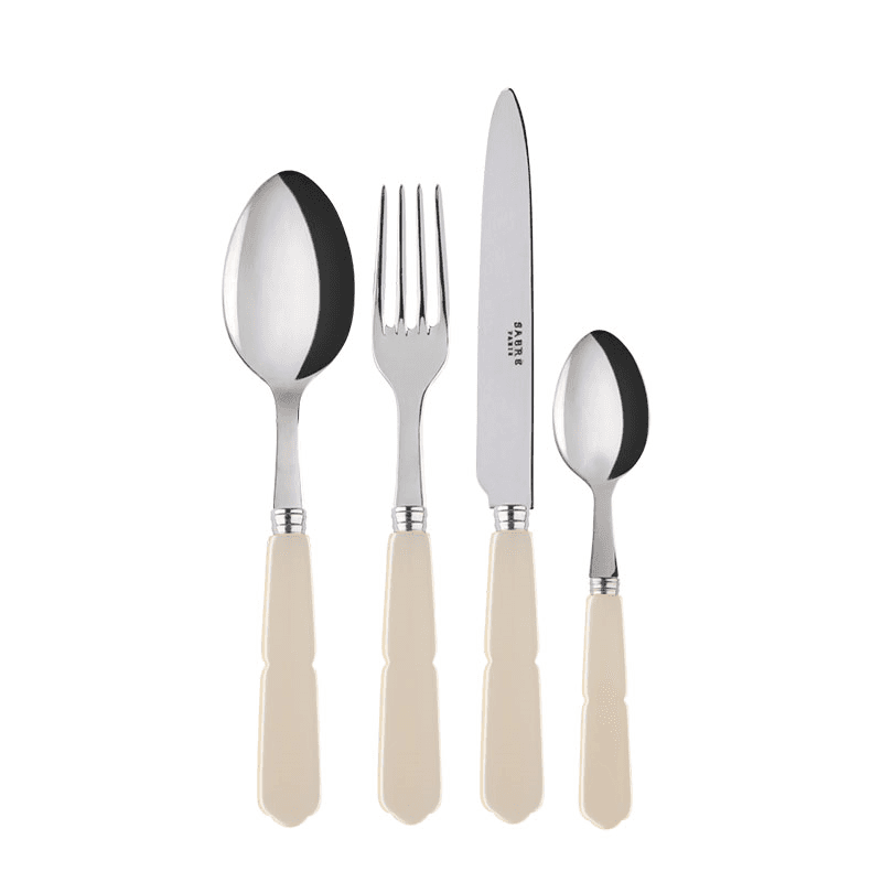 Gustave 4 Piece Cutlery Set, Pearl