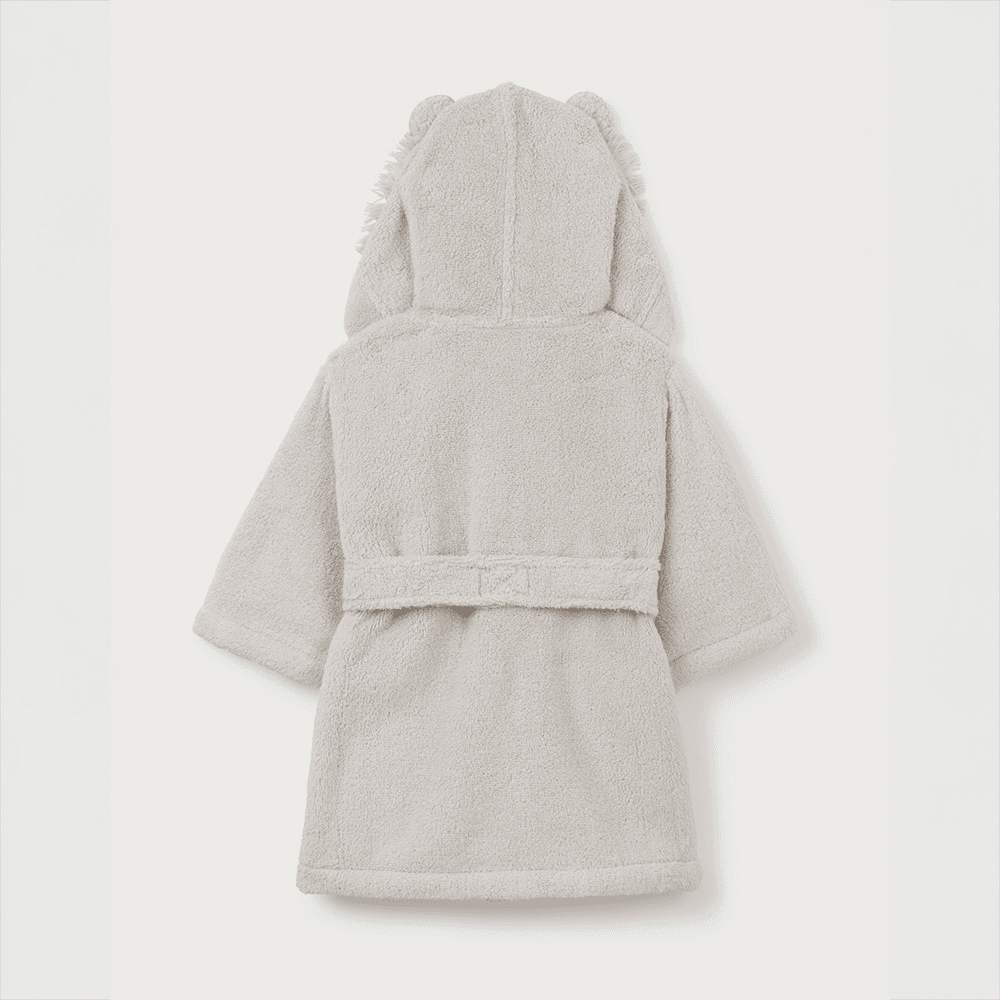 Organic Cotton Lion Hooded Robe