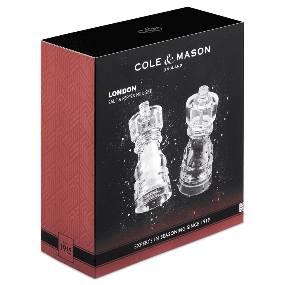 London Salt & Pepper Mill Set