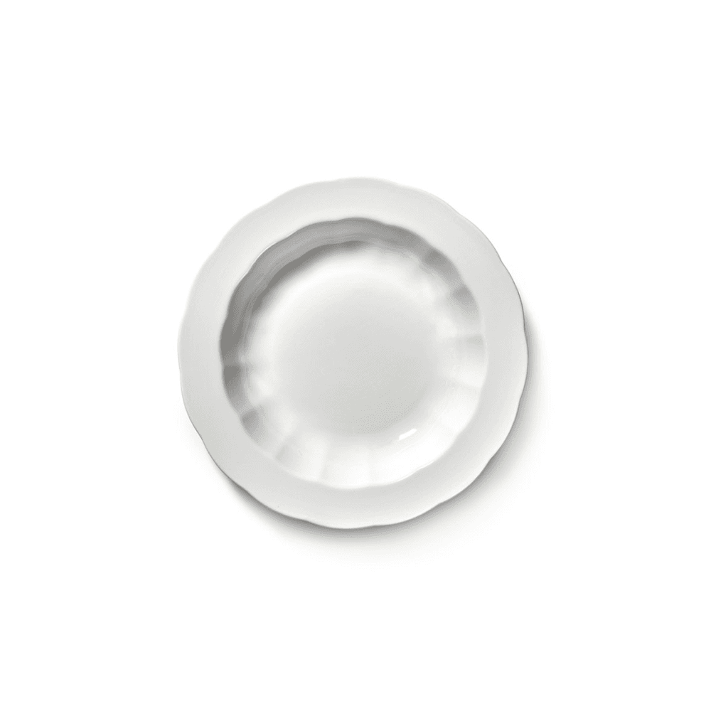 Silhouette by Sergio Herman Set of 4 Pasta Plates, White