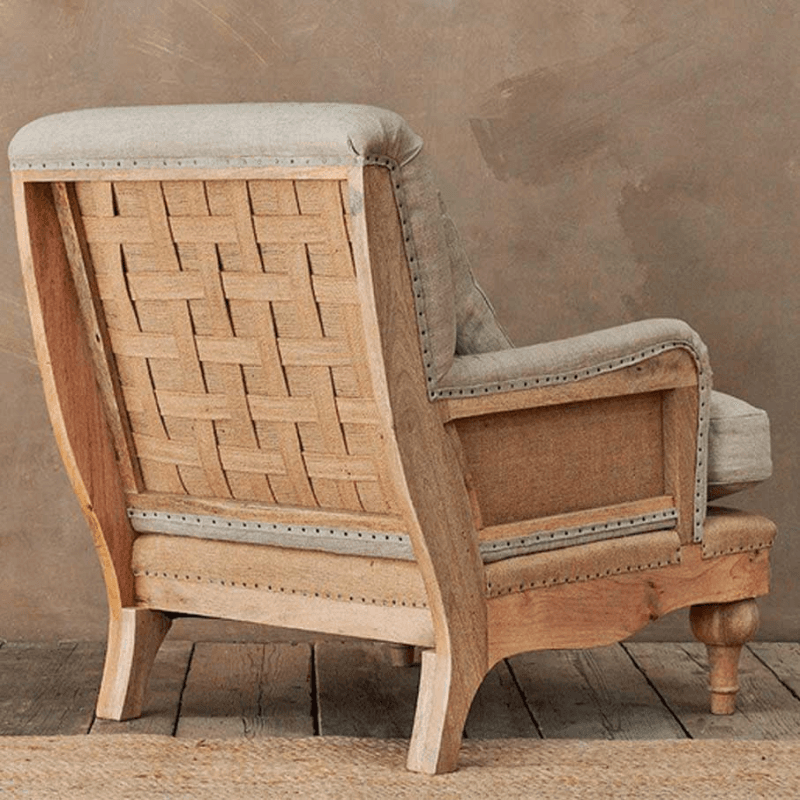 Abe Linen Armchair