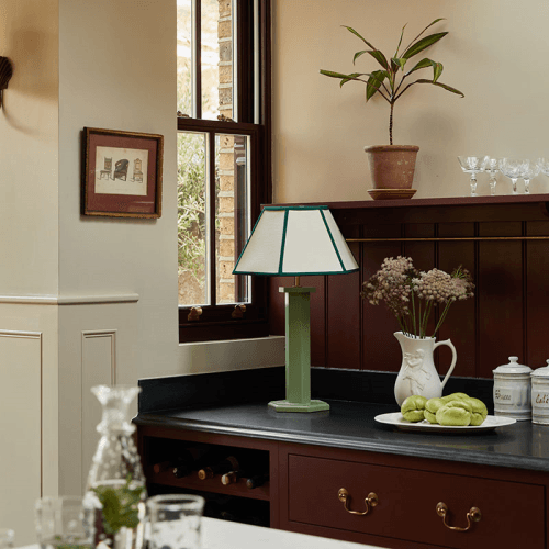 Image showing the Hexagon Table Lamp Base product.