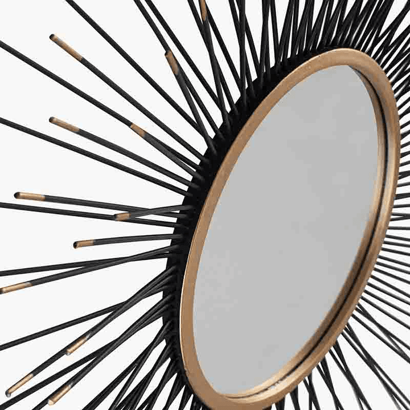 Starburst Round Mirror