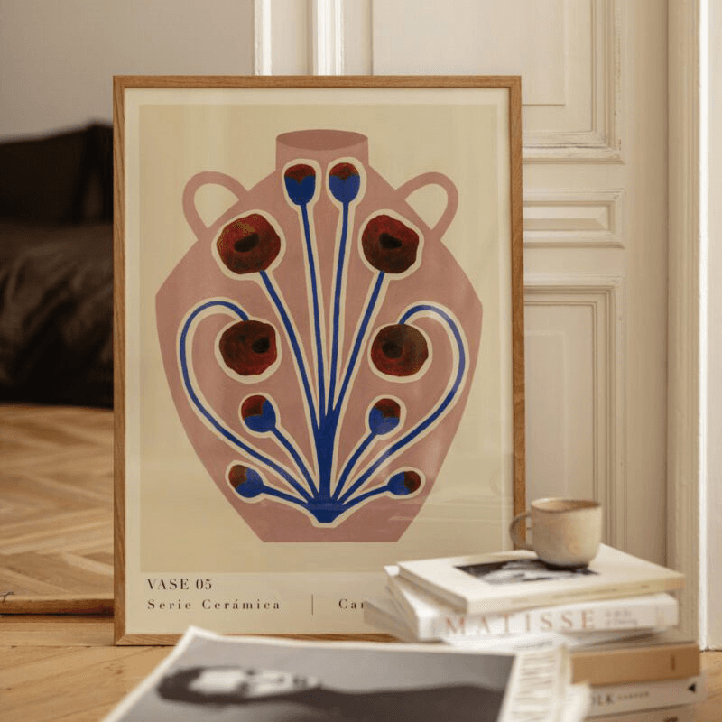 Carla Llanos Vase 05 Print