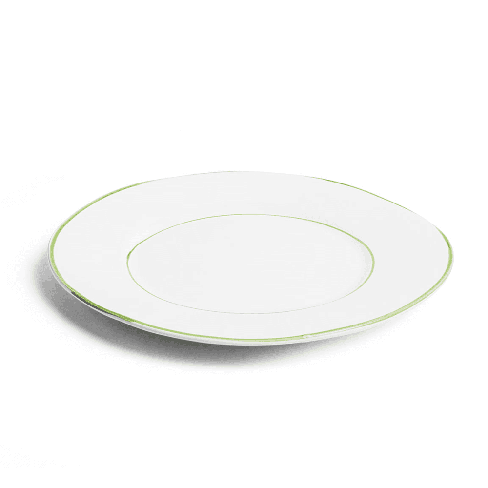 Oddington Dinner Plate, Green