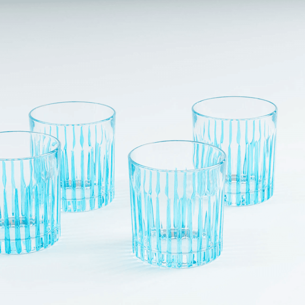 Crystal Set of 4 Water Tumblers