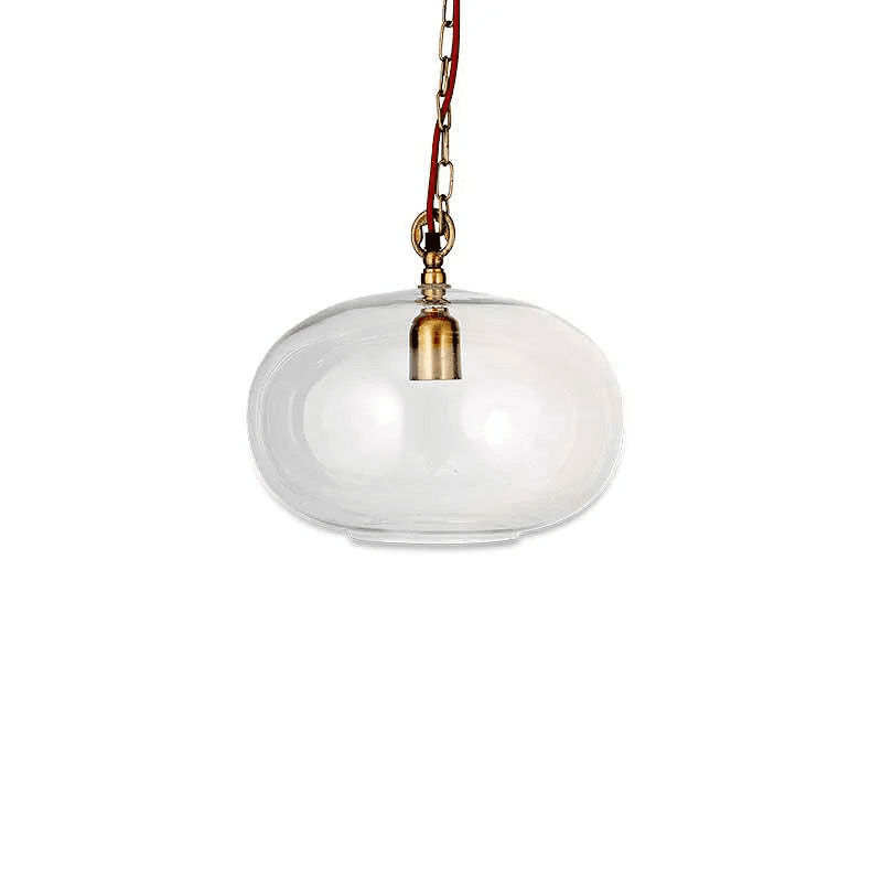 Otoro Recycled Glass Pendant, Clear