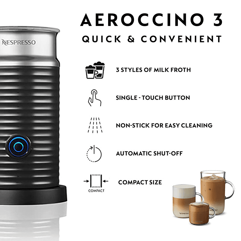 Vertuo Next with Aeroccino Coffee Machine