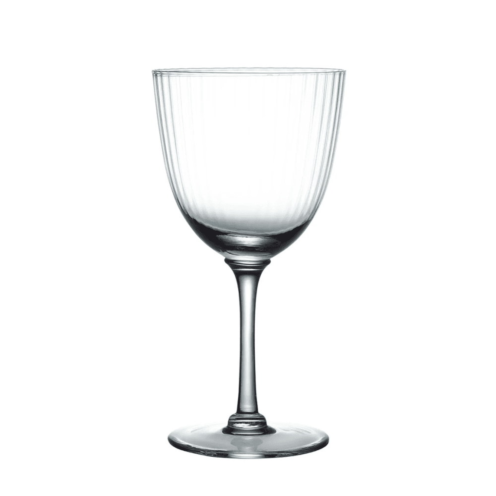 Ripple Set of 4 Wine Glasses, Clear