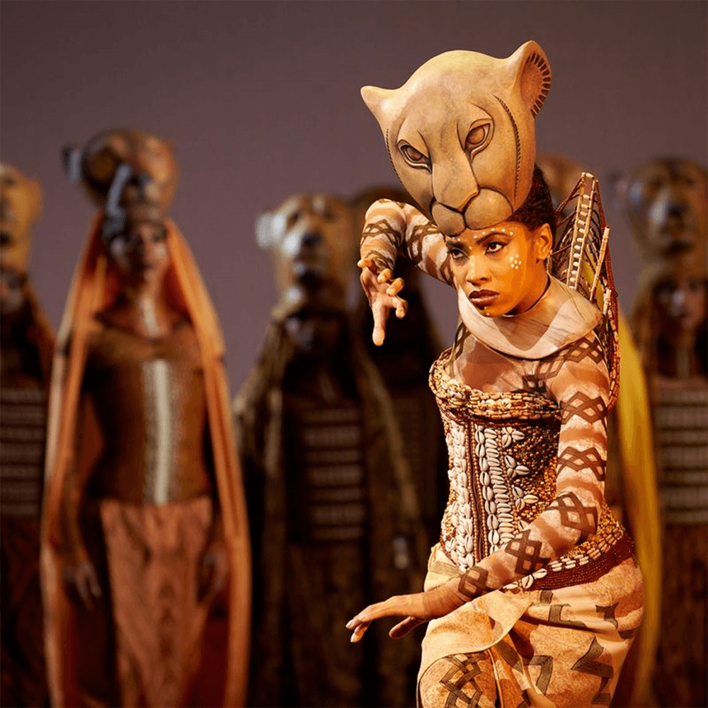 Theatre Tickets to The Lion King with Steak and a Bottle of Wine at Bonds Mayfair for Two