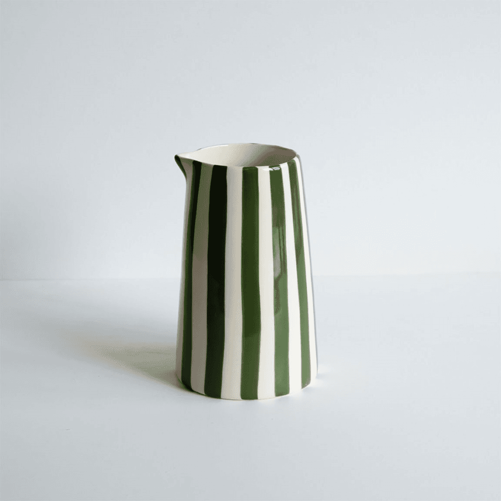 Candy Stripe Pitcher