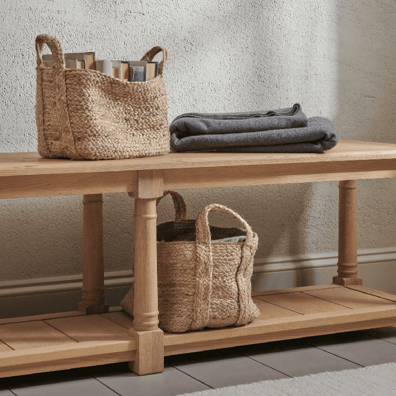Arbroath Rectangular Jute Basket