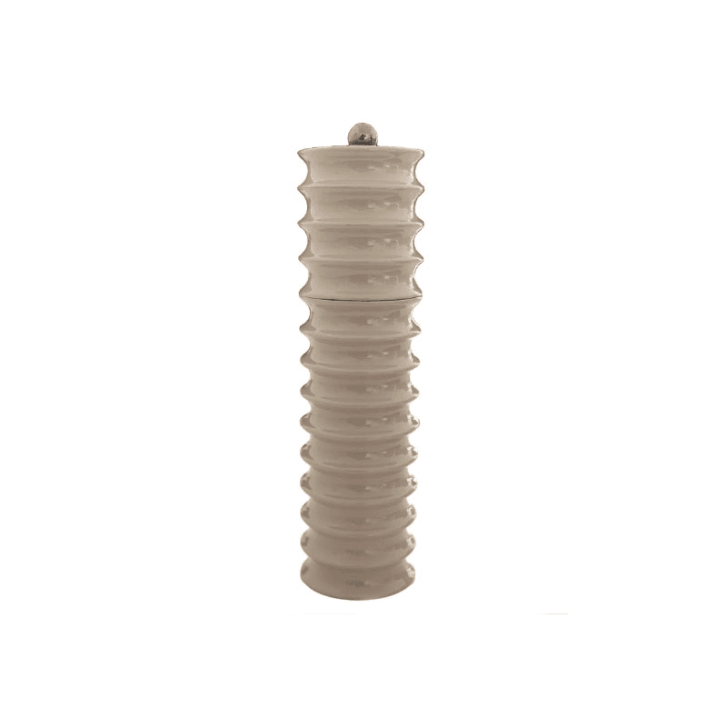 Lacquered Twister Salt & Pepper Mill