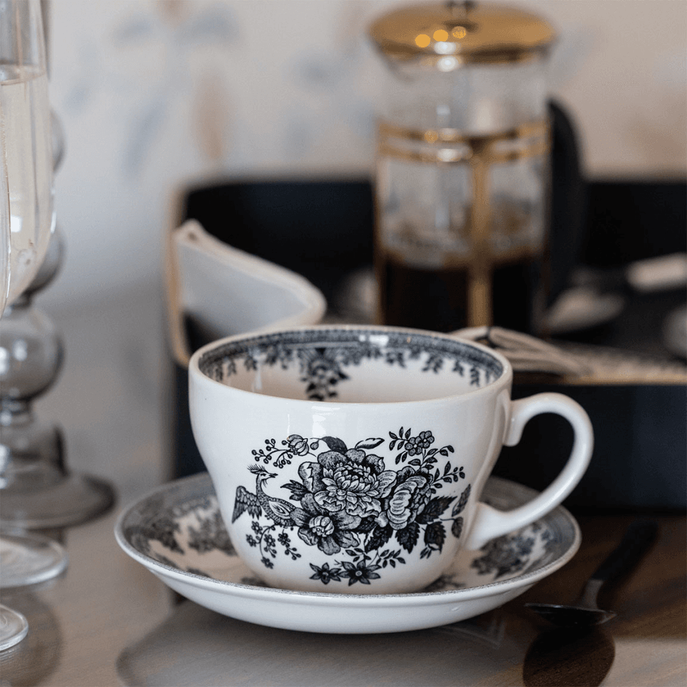 Asiatic Pheasants Breakfast Cup