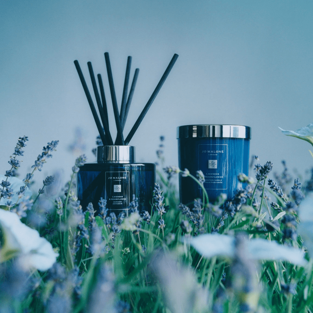 Night Lavender & Moonflower Candle & Diffuser
