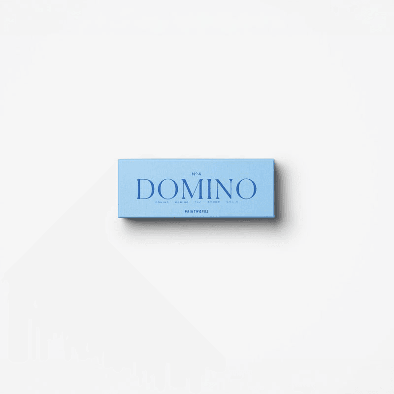 Classic Dominoes, Blue