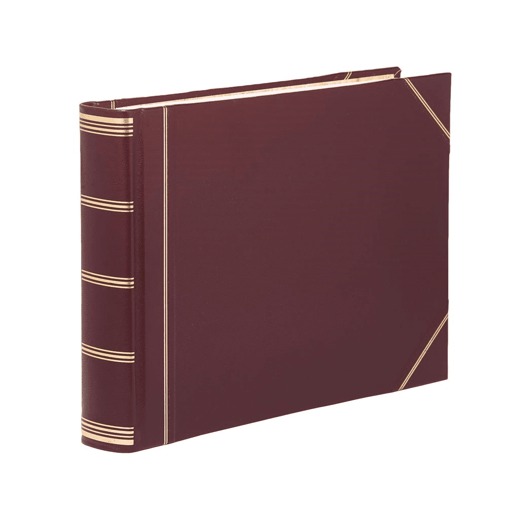 Classic Half Bound Plain Visitors Book