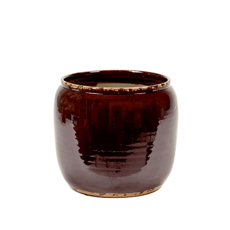 Glazed Costa Pot
