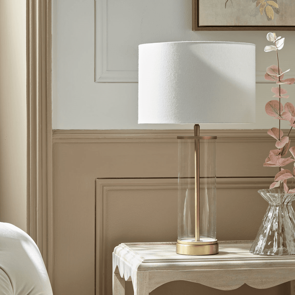 Maja Column Table lamp, Brass