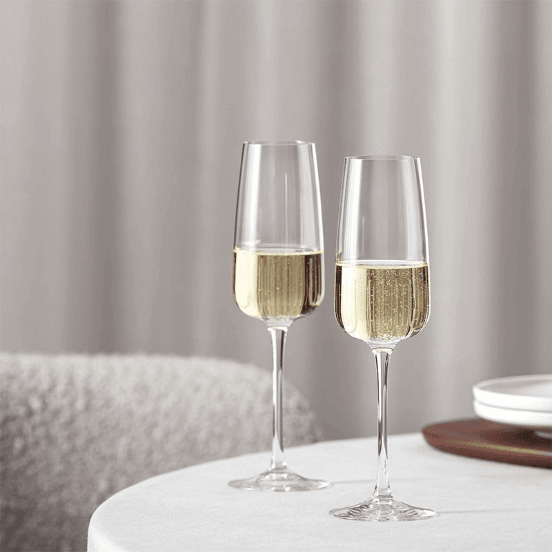 Afina Set of 4 Champagne Glasses