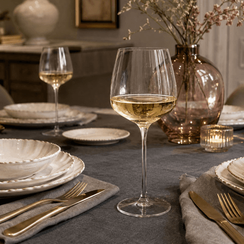 Image showing the Isabel White wine glass, Clear product.