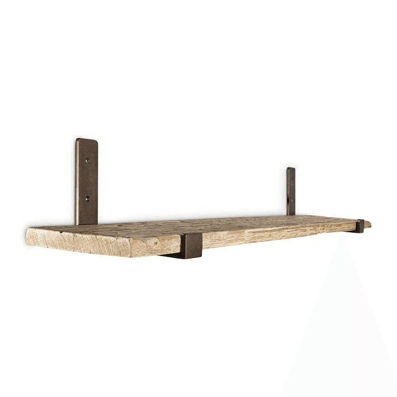 Ibo Reclaimed Wood & Iron Shelf