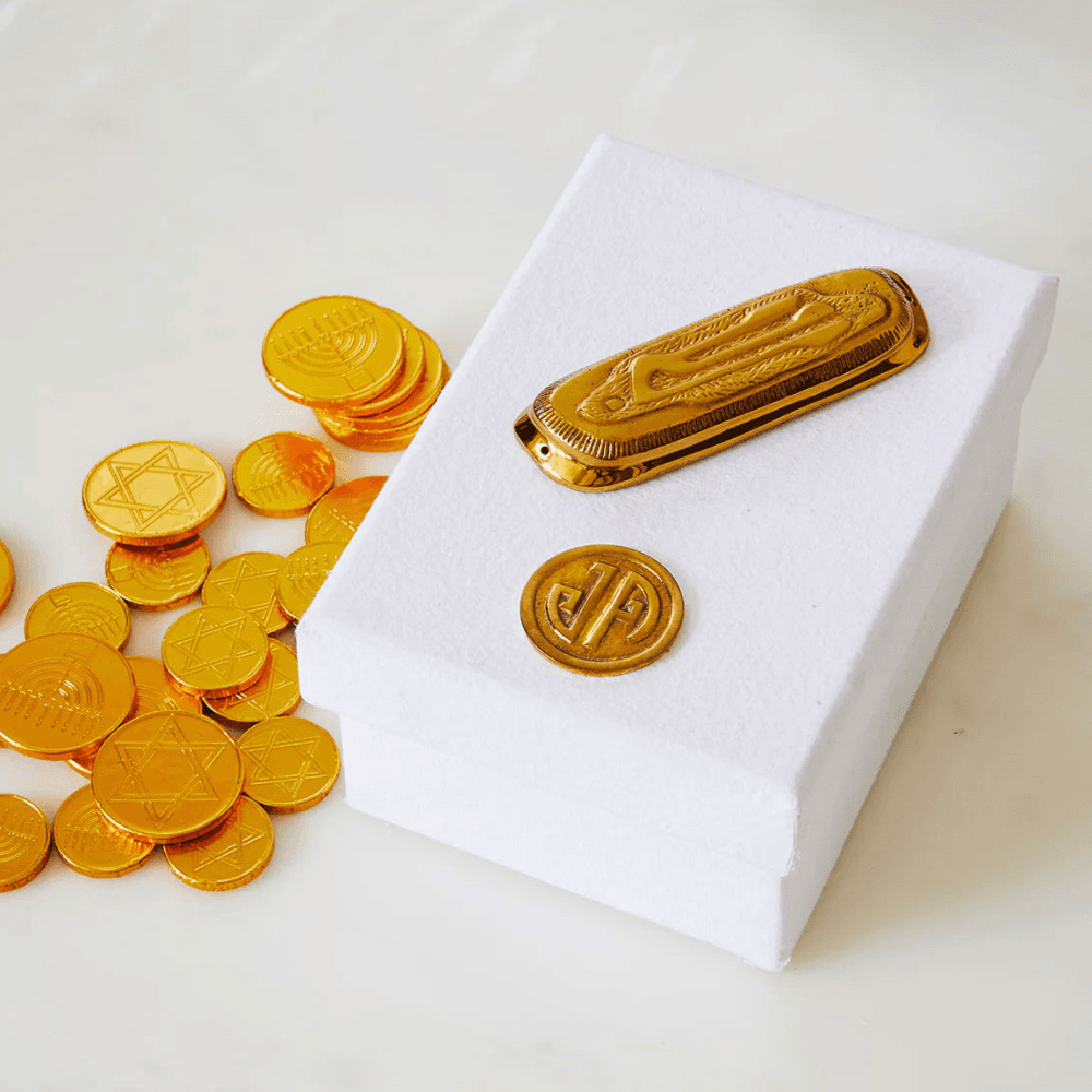 Reform Mezuzah, Brass