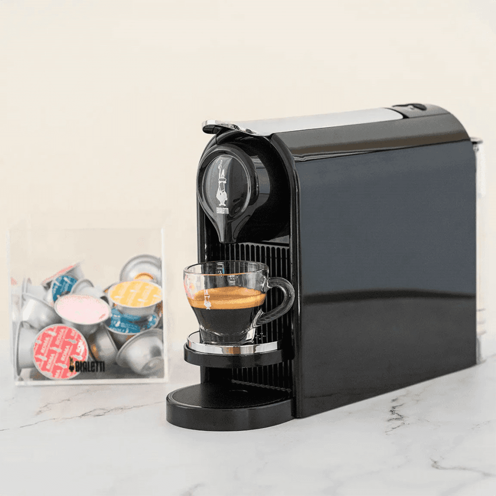 Capsule Coffee Machine, Black