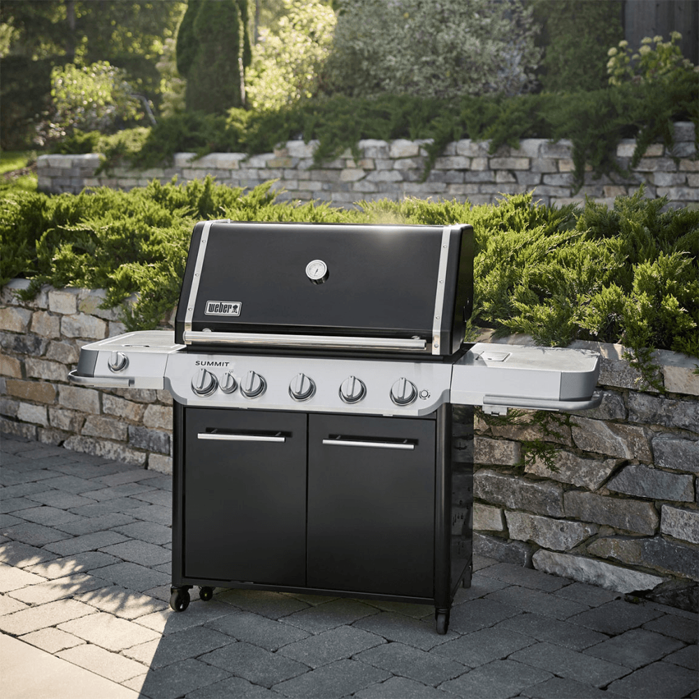 Summit E FS38 Gas Barbecue, Black