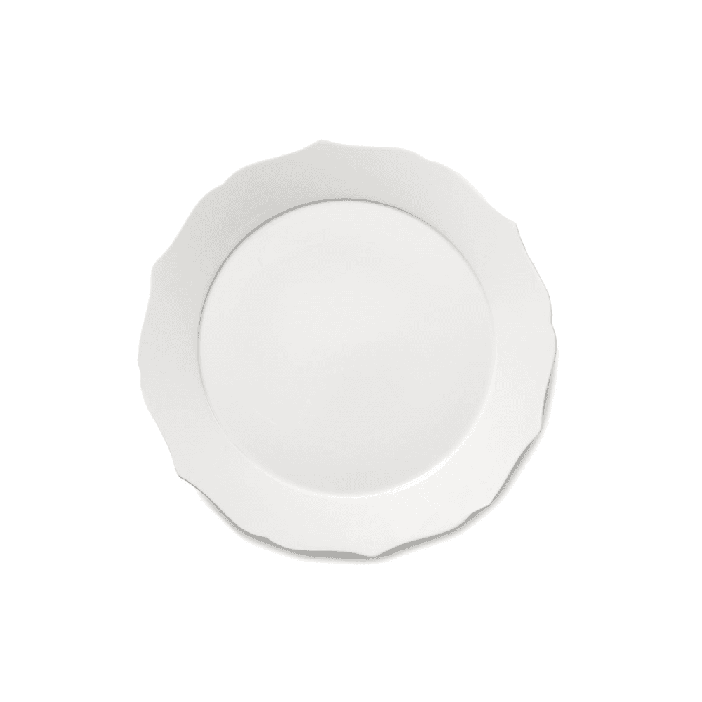 Silhouette by Sergio Herman Set of 4 Dinner Plates, White