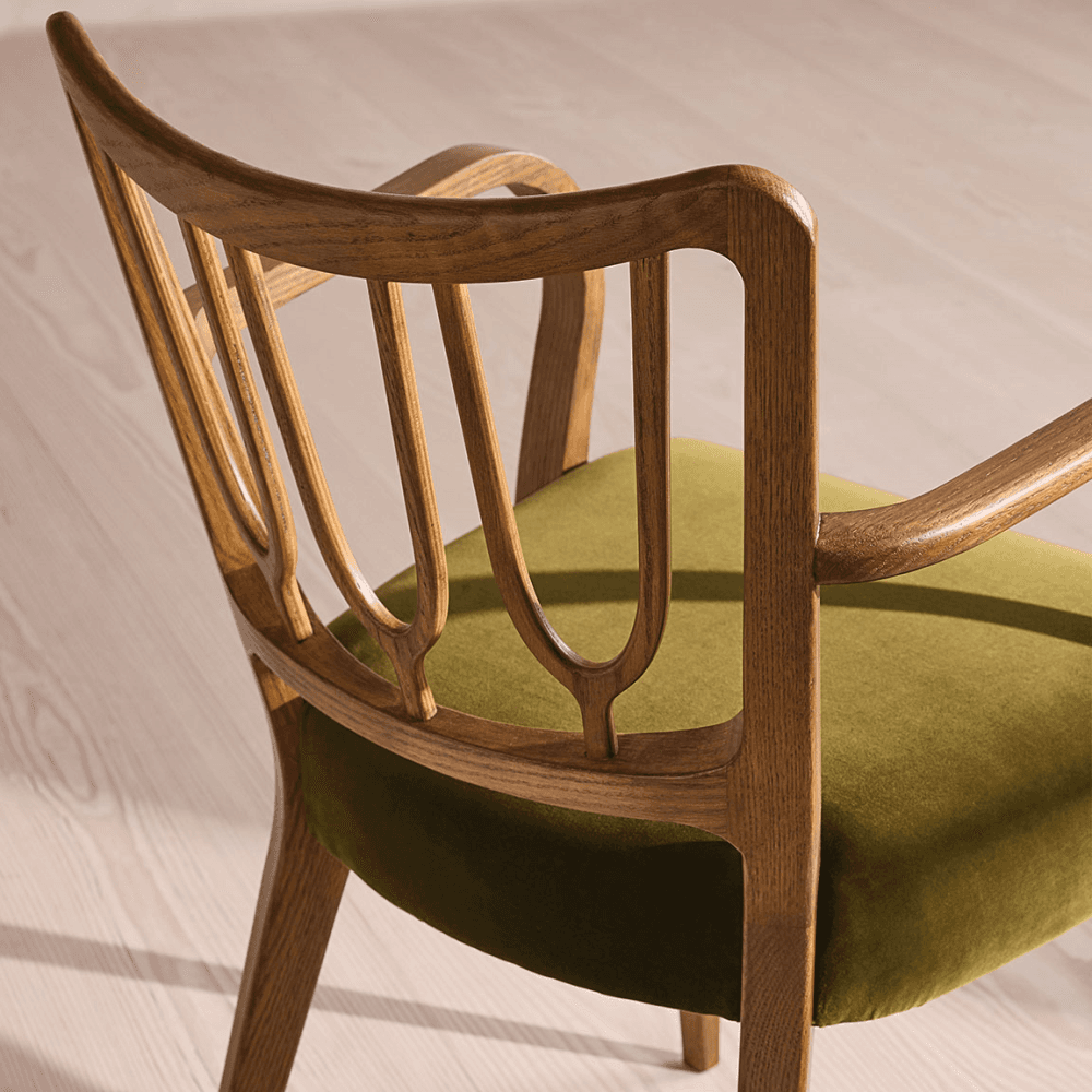 Leonie Dining Chair, Olive