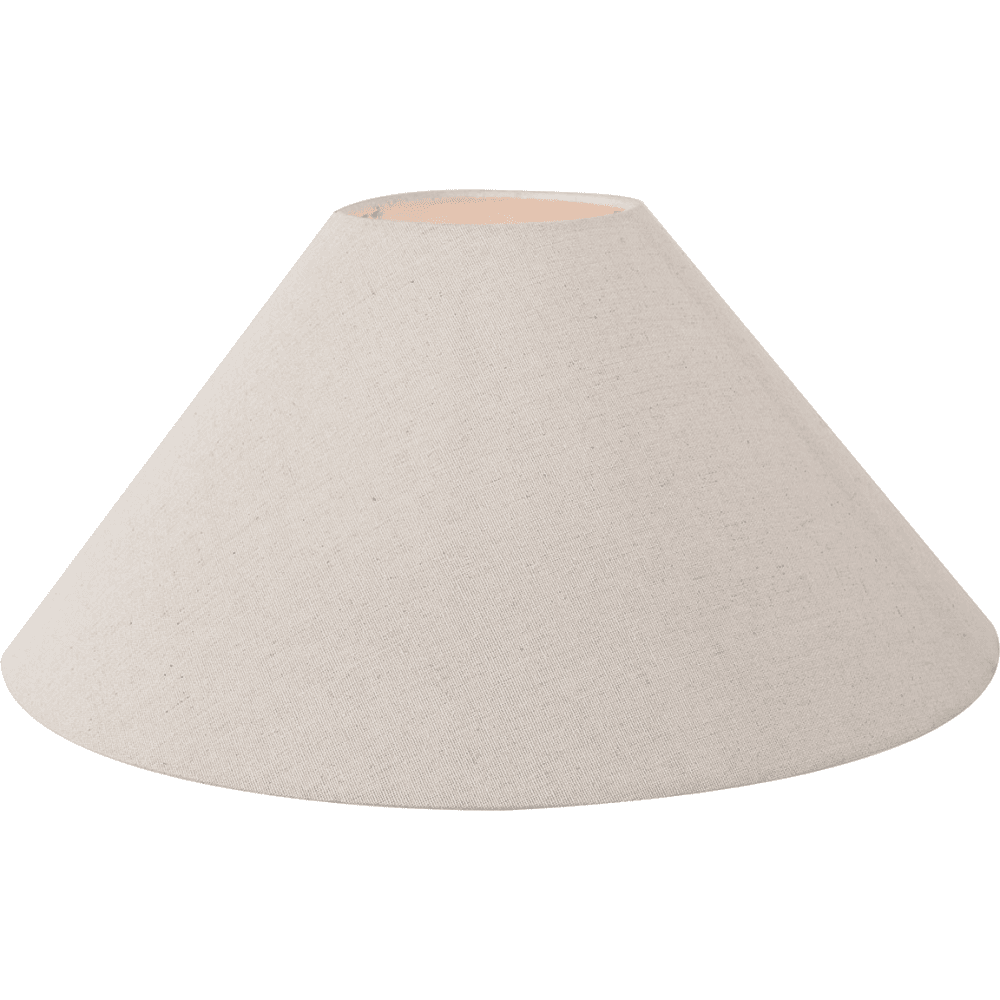 Palau Rattan Wave Table Lamp Base with Harley Slubby Hopsack Lampshade