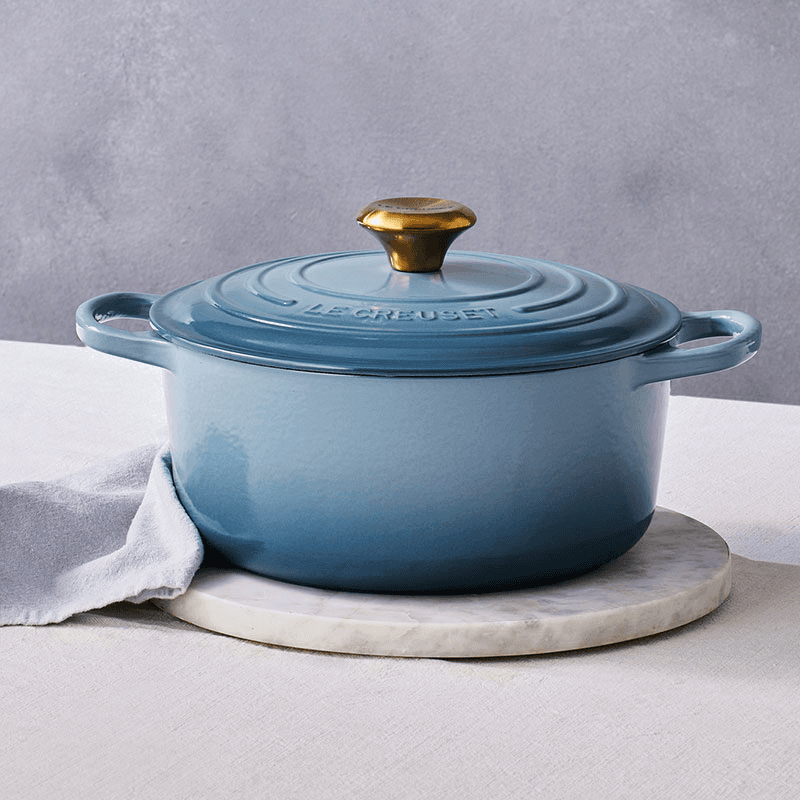 Signature Cast Iron Round Casserole