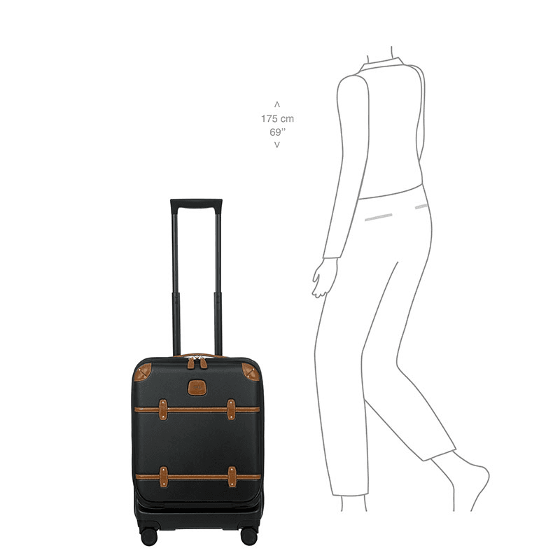 Bellagio Carry-On Suitcase with Front Pocket