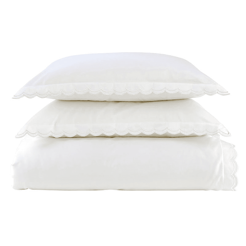 Scallop Edge Duvet Set