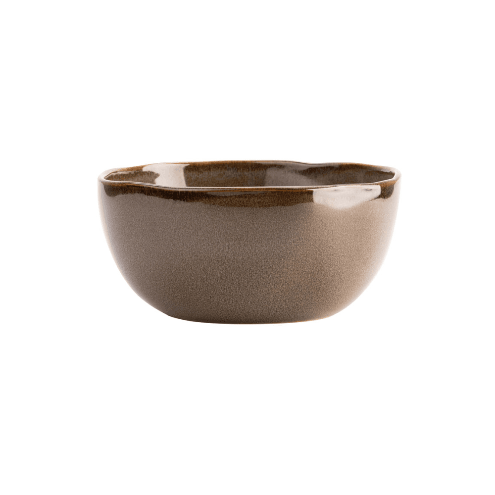 Travellers Rest Set of 4 Cereal Bowls, Brown