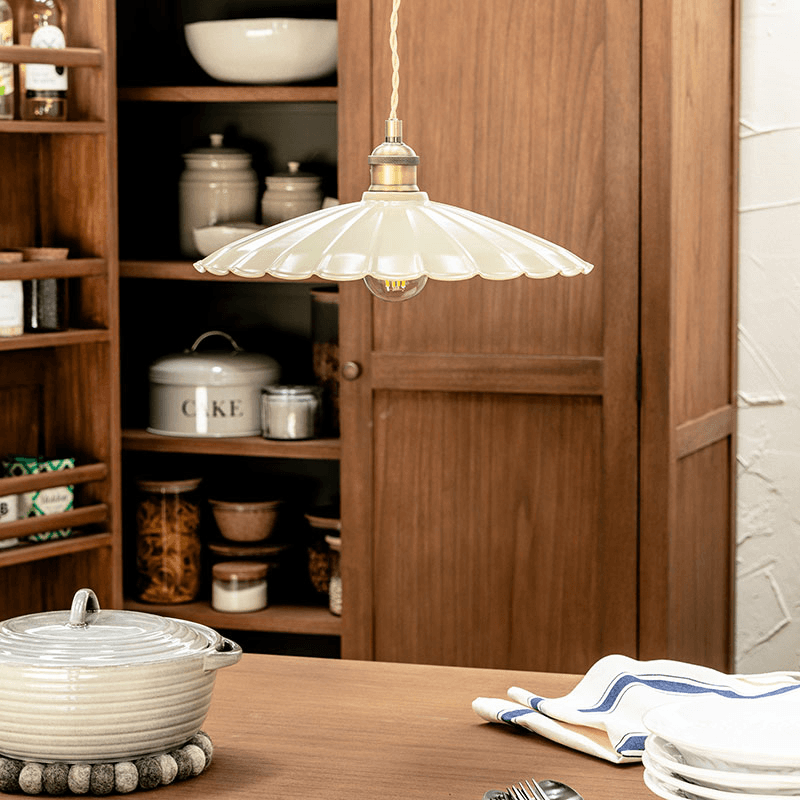 Wanstrow Ceiling Pendant, Clay