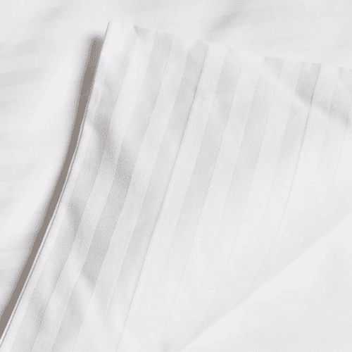 Image showing the Satin Stripe 400 Thread Count Duvet Cover Set product.