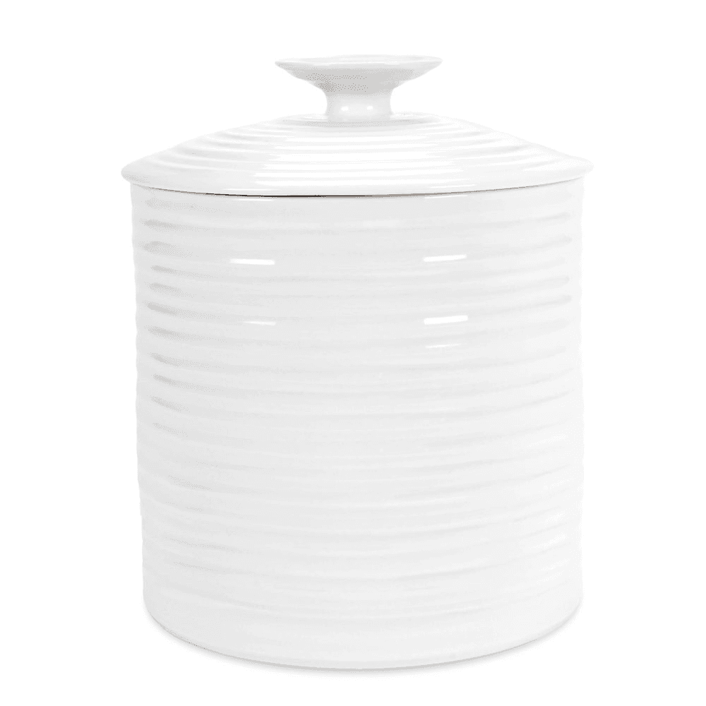Ceramics Storage jar large, White