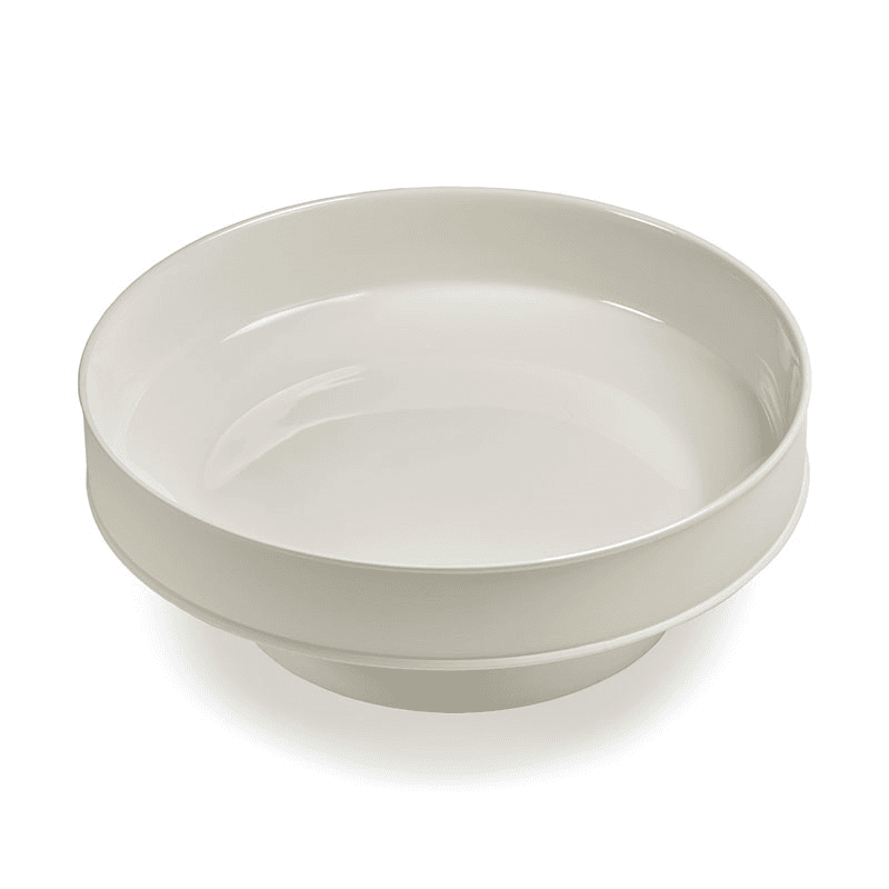 Dune Raised Bowl, Alabaster