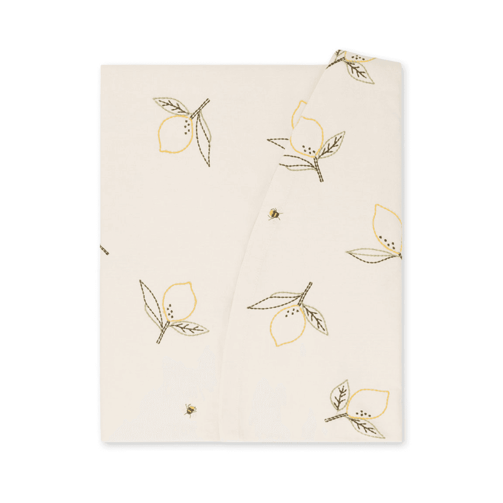 Lemons Tablecloth, Off-White