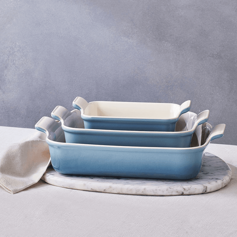 Stoneware Heritage Rectangular Dish