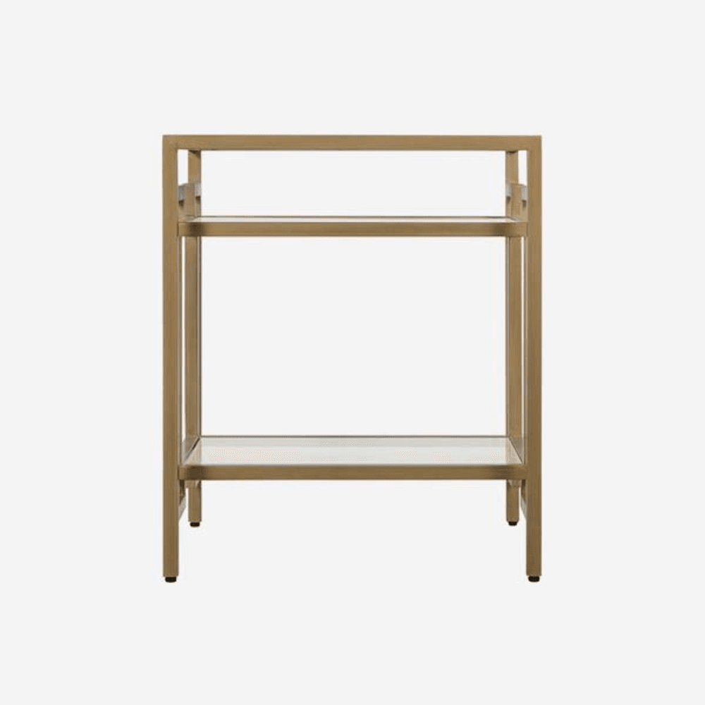 Architect Side table, Gold