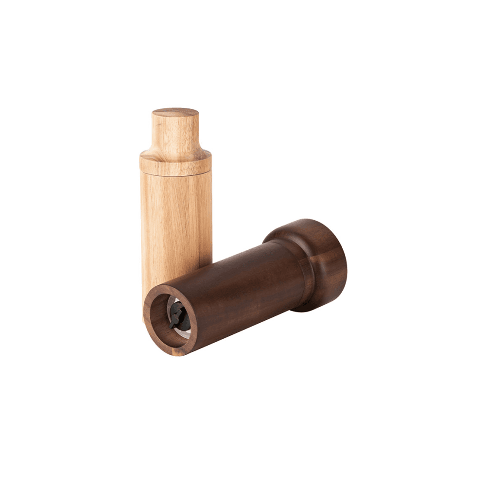 Travellers Rest Salt & Pepper Grinders, Brown
