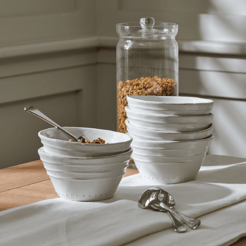 Bowsley Set of 6 Bowls, White