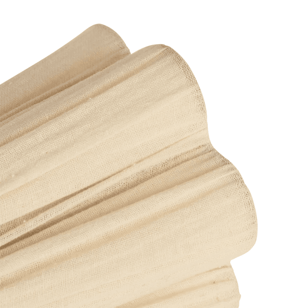 Cecile Gathered Linen Wall Light, Natural