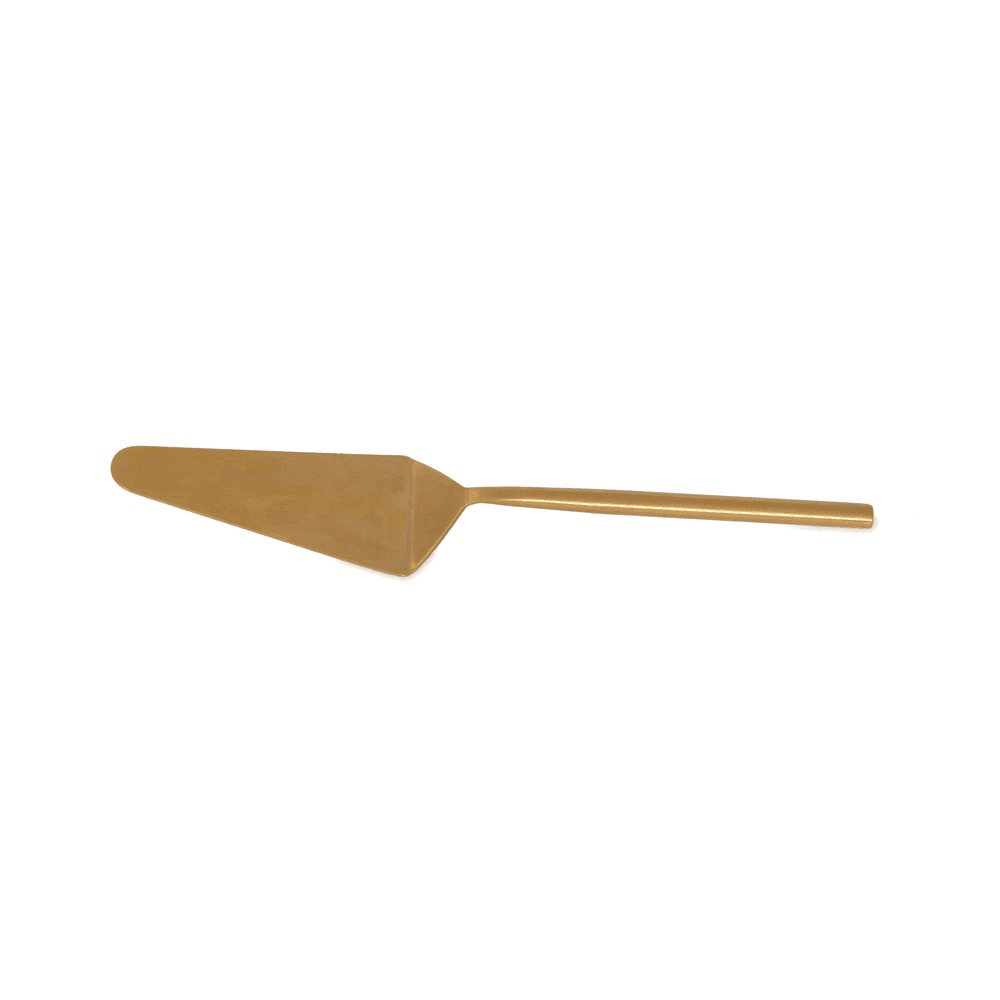 Brompton Cake Slice, Antique Brass