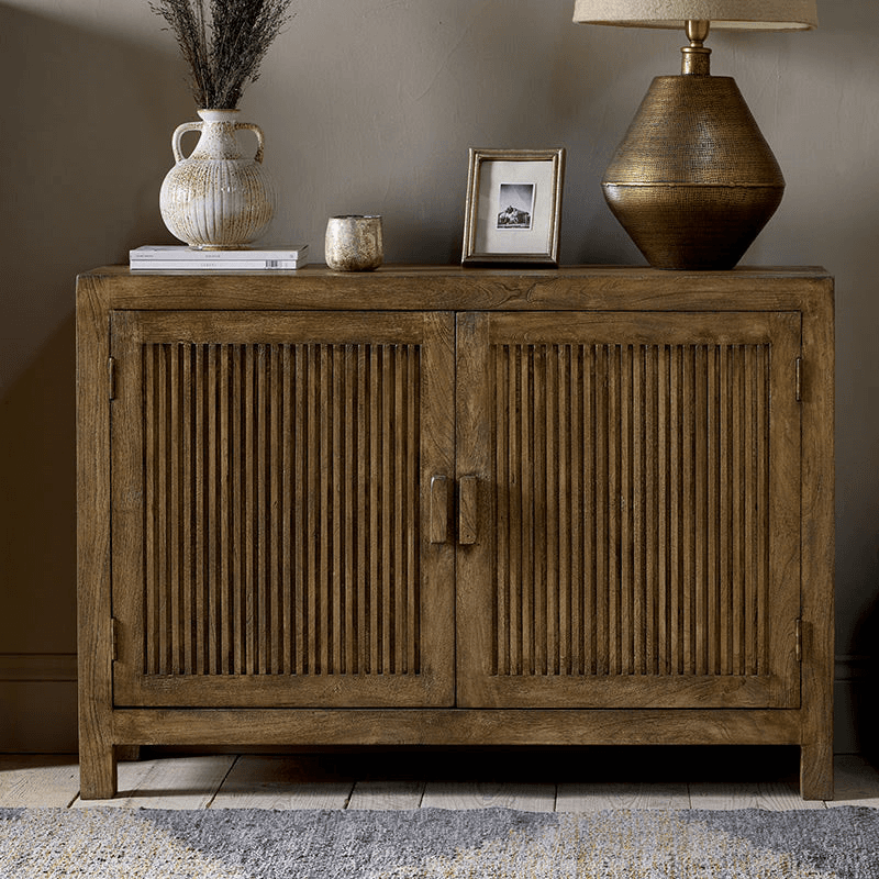 Yasha Mango Wood Sideboard, Natural