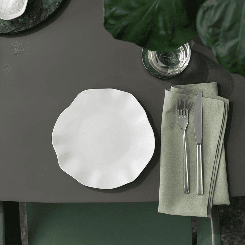Pura Breakfast/Dessert Plate, White